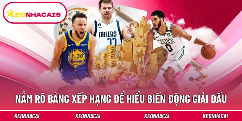 Nắm rõ bảng xếp hạng để hiểu biến động giải đấu