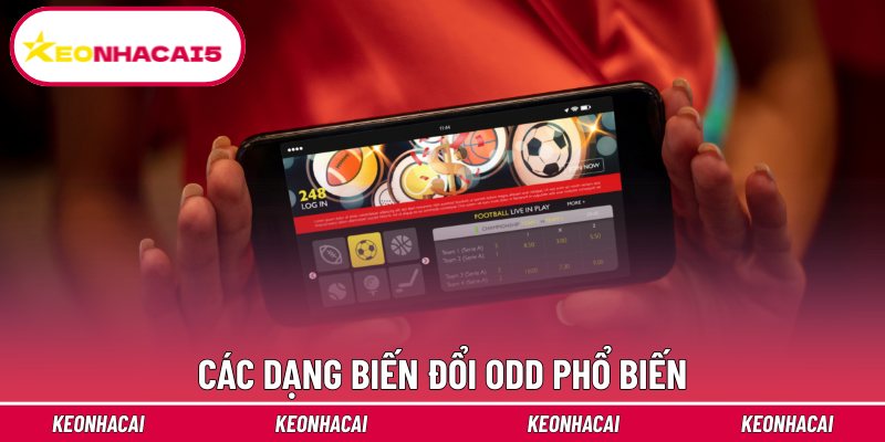 Các dạng biến đổi odd phổ biến