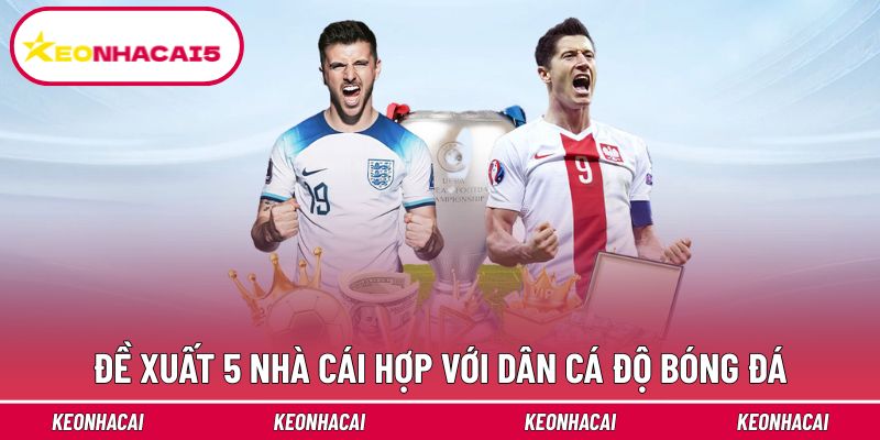 Đề xuất 5 nhà cái hợp với dân cá độ bóng đá