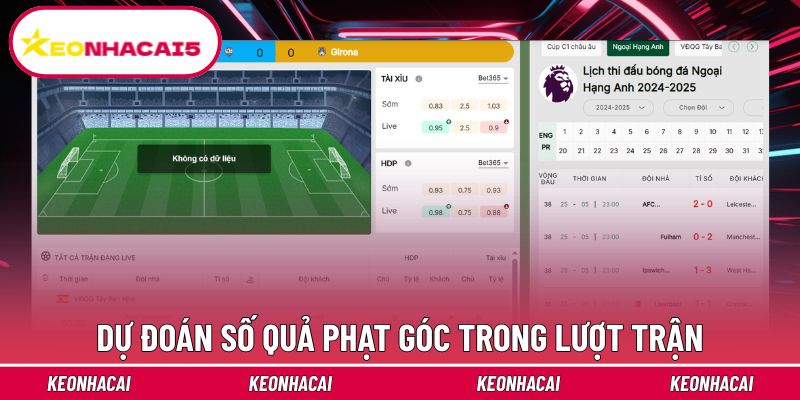 Trang chủ 20 Dự đoán lượt phạt góc trong trận đấu