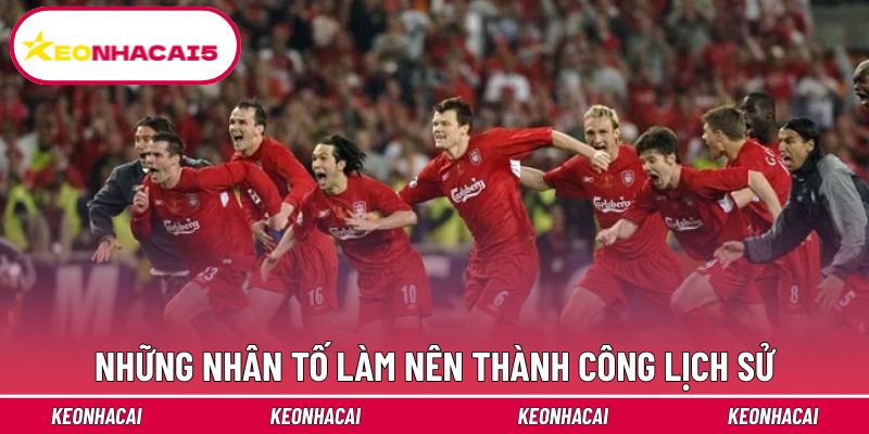 Yếu tố tạo nên thành công cho Liverpool