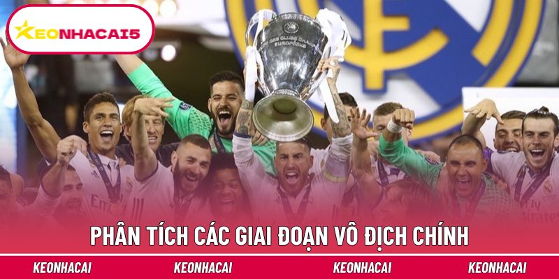Khám phá thời gian Real Madrid vô địch C1