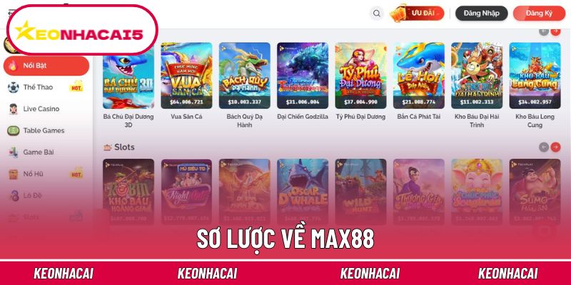 Sơ lược về Max88