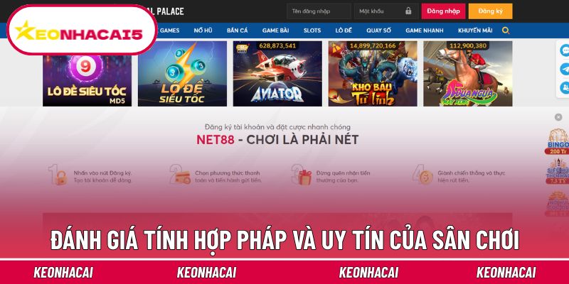 Nhà cái hoạt động hợp pháp, bảo mật tối ưu