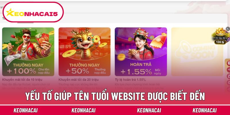 Yếu tố giúp tên tuổi website được biết đến nhanh chóng
